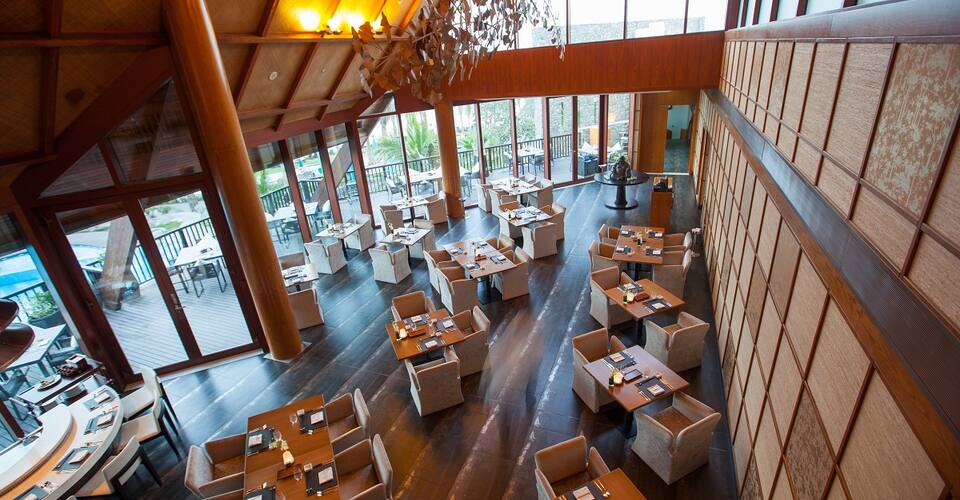 White Orchid Ja Palm Tree Court Menu